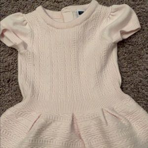 Janie and Jack sweater dress, pink.
